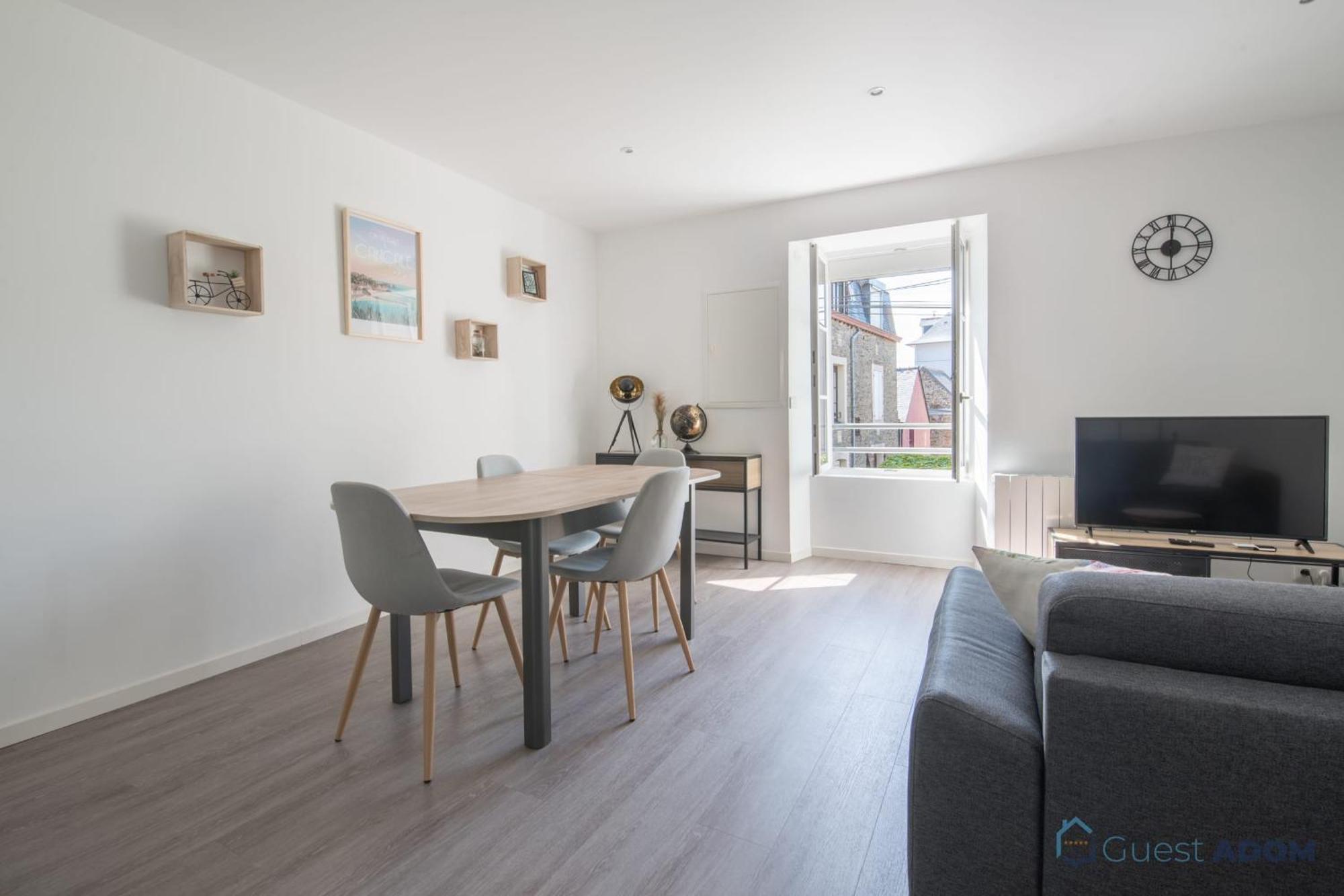 Appartement au cœur de Cancale à 2 pas du port Exterior foto