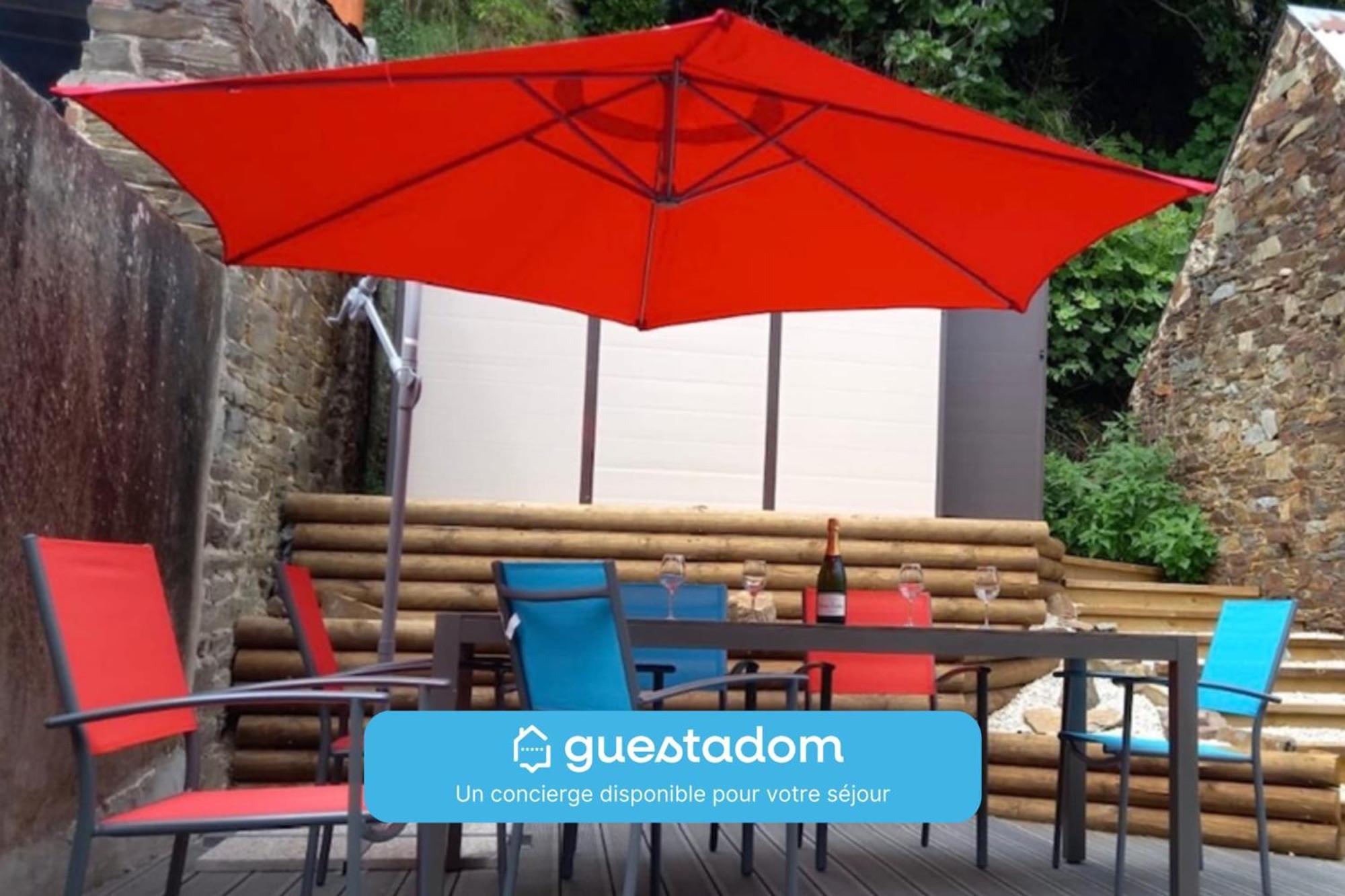Appartement au cœur de Cancale à 2 pas du port Exterior foto